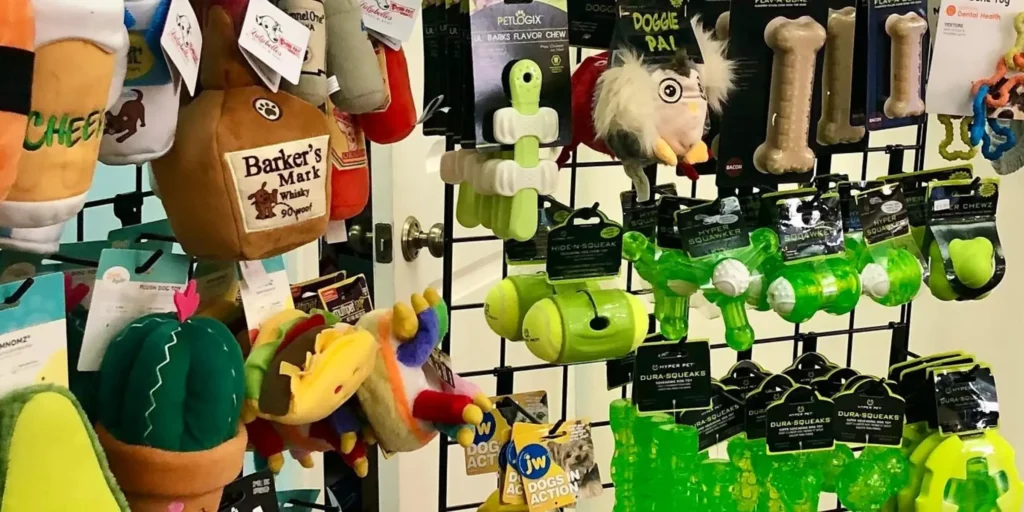 cocospetcenterbg Stuffed Pet Toys at Coco's Pet Center On Display