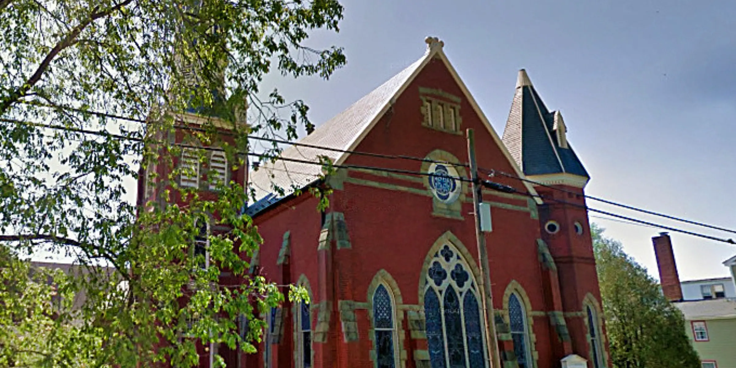 Exterior of Christ United Methodist Church