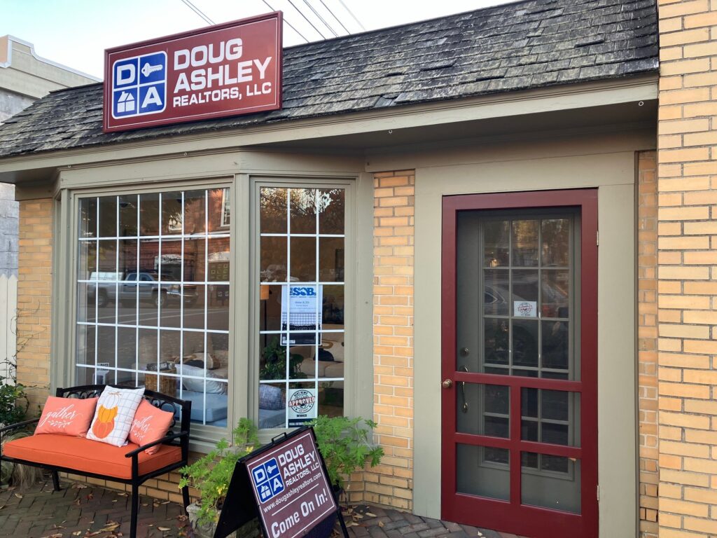 Office of Doug Ashley Realtors in downtown Chestertown