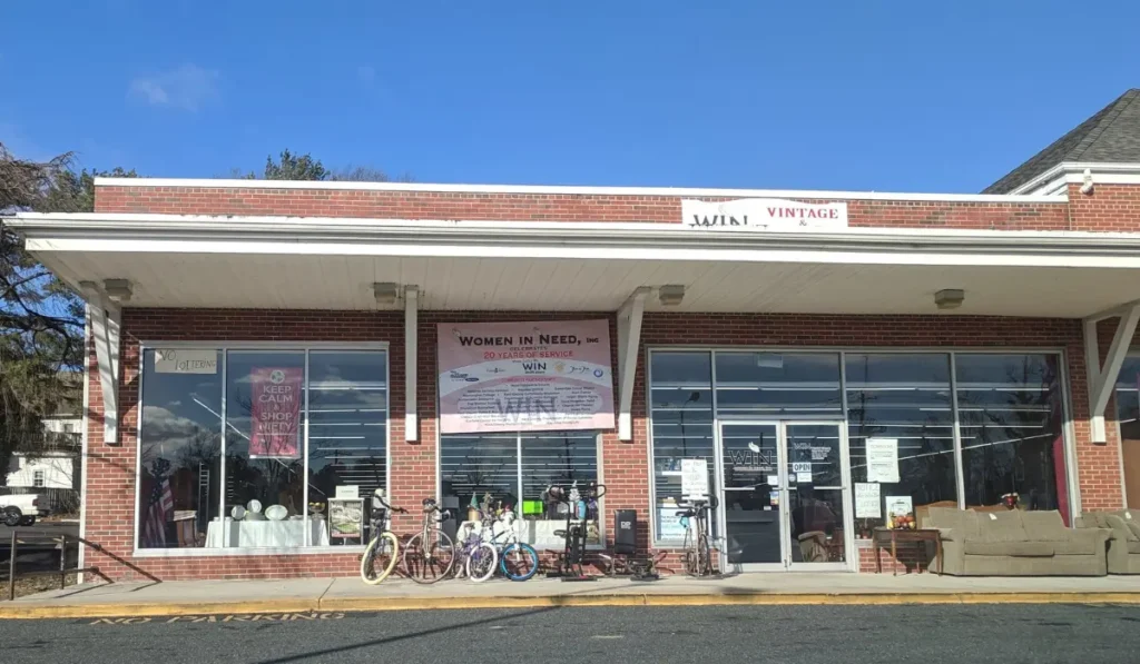 Exterior of the Women in Need Building