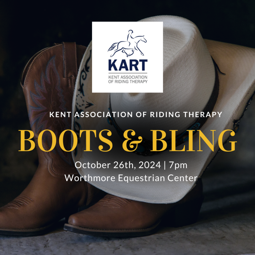 Boots & Bling 40th Anniversary Gala Graphic for KART