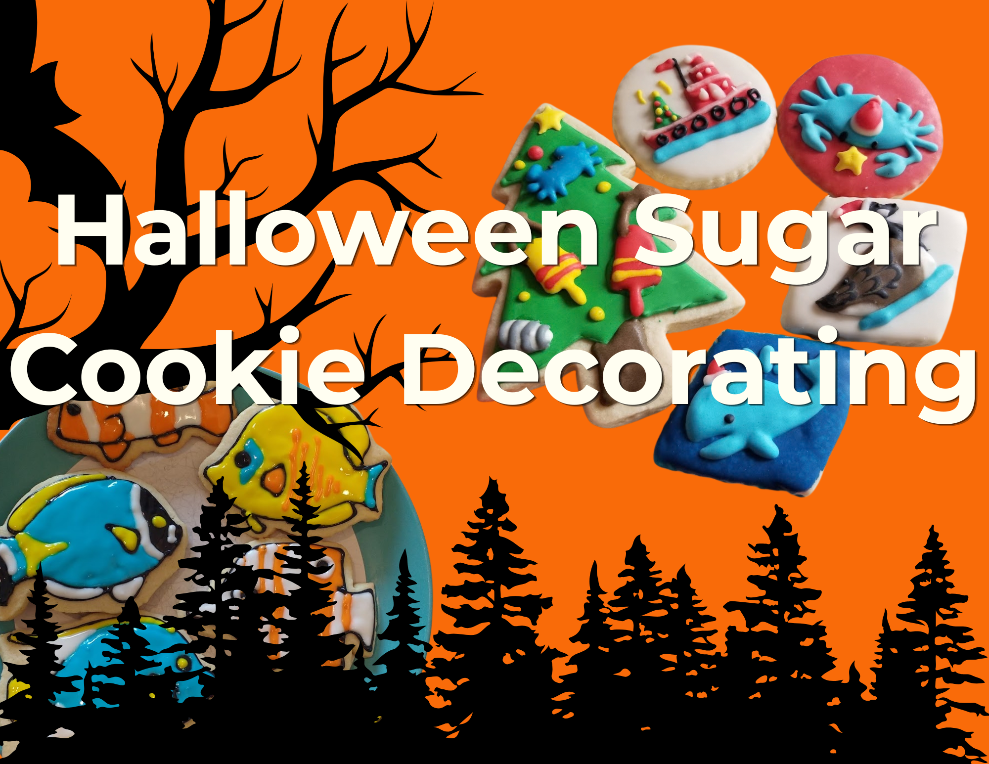 Halloween Sugar Cookie Decorating